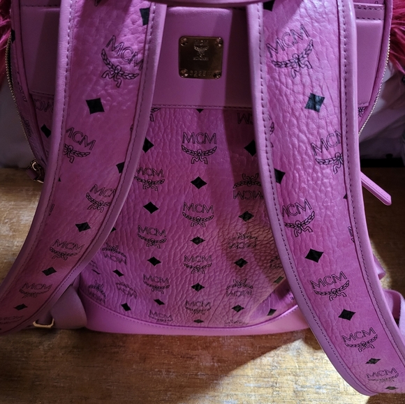 Pink Back pack Mcm main image 5